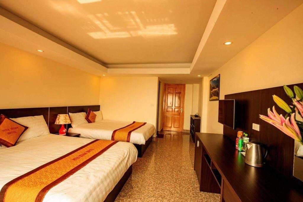 Spring Hotel Sapa Bagian luar foto