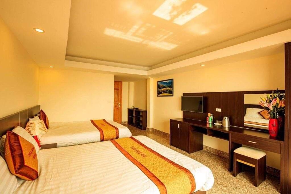 Spring Hotel Sapa Bagian luar foto