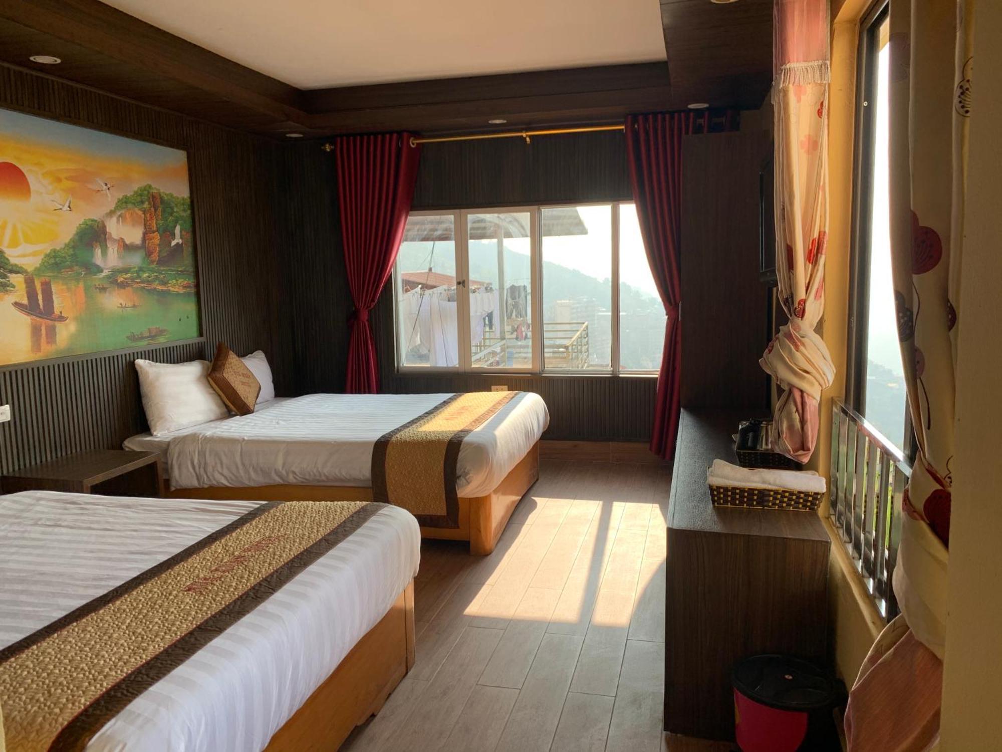 Spring Hotel Sapa Bagian luar foto