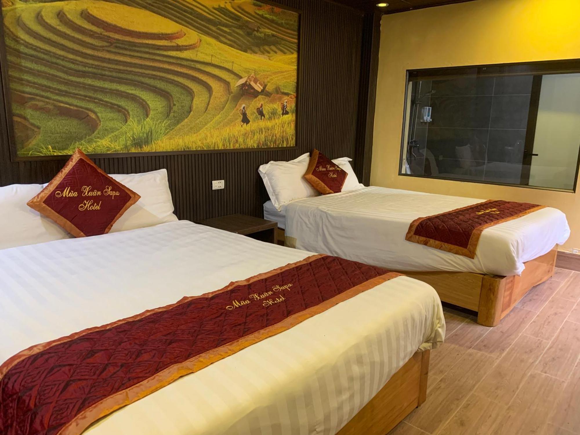 Spring Hotel Sapa Bagian luar foto